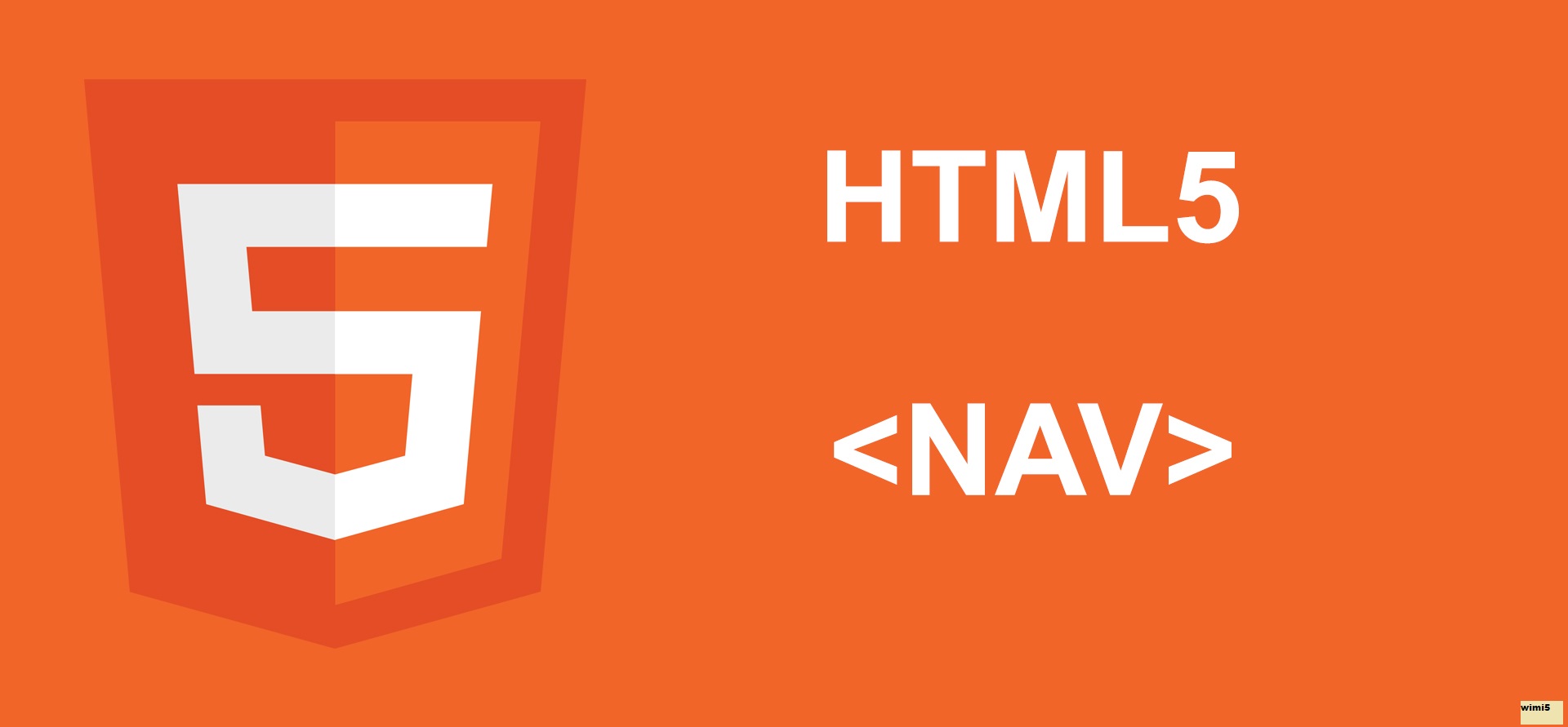 Belajar HTML5 Elemen Navigasi HTML5