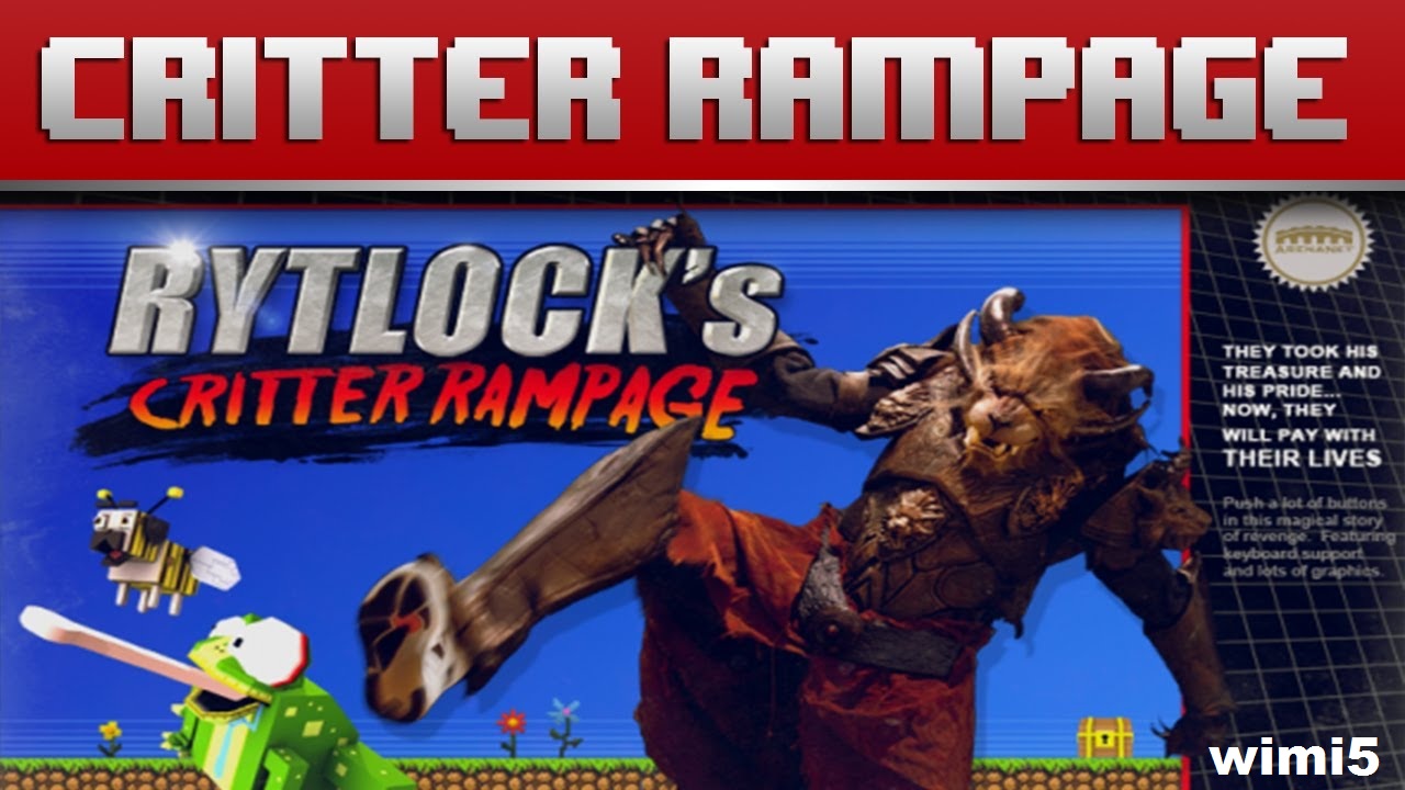 Rytlock’s Critter Rampage Salah Satu Jenis Game Yang Menggunakan Html5